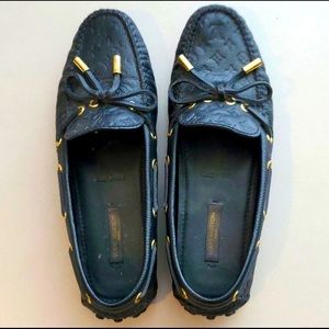 Authentic Louis Vuitton Monogram Leather Loafers